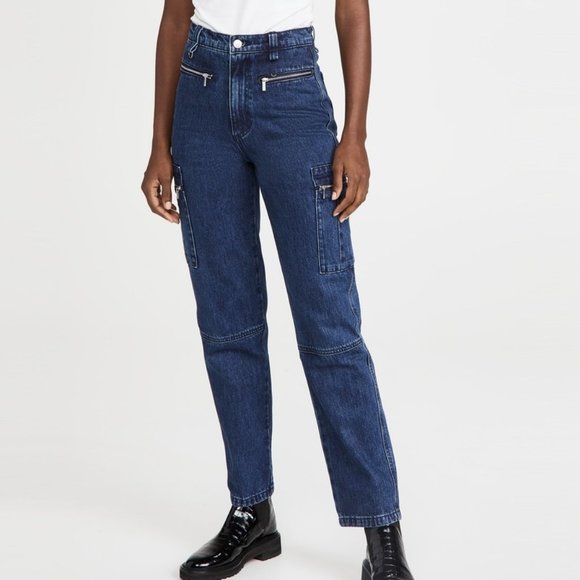 WeWoreWhat Broome Wide Leg Utility Jeans - Picture 9 of 9